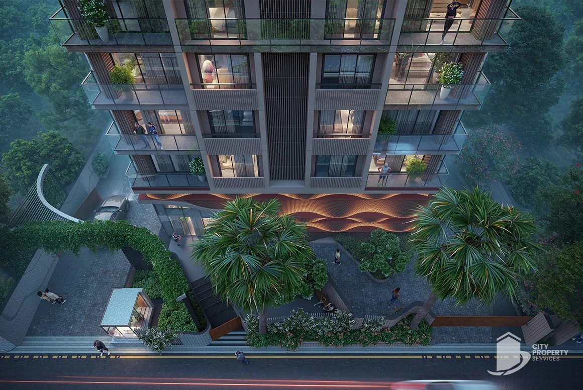 Page 22, Vaishnodevi Circle, aerial view | City Property Services
