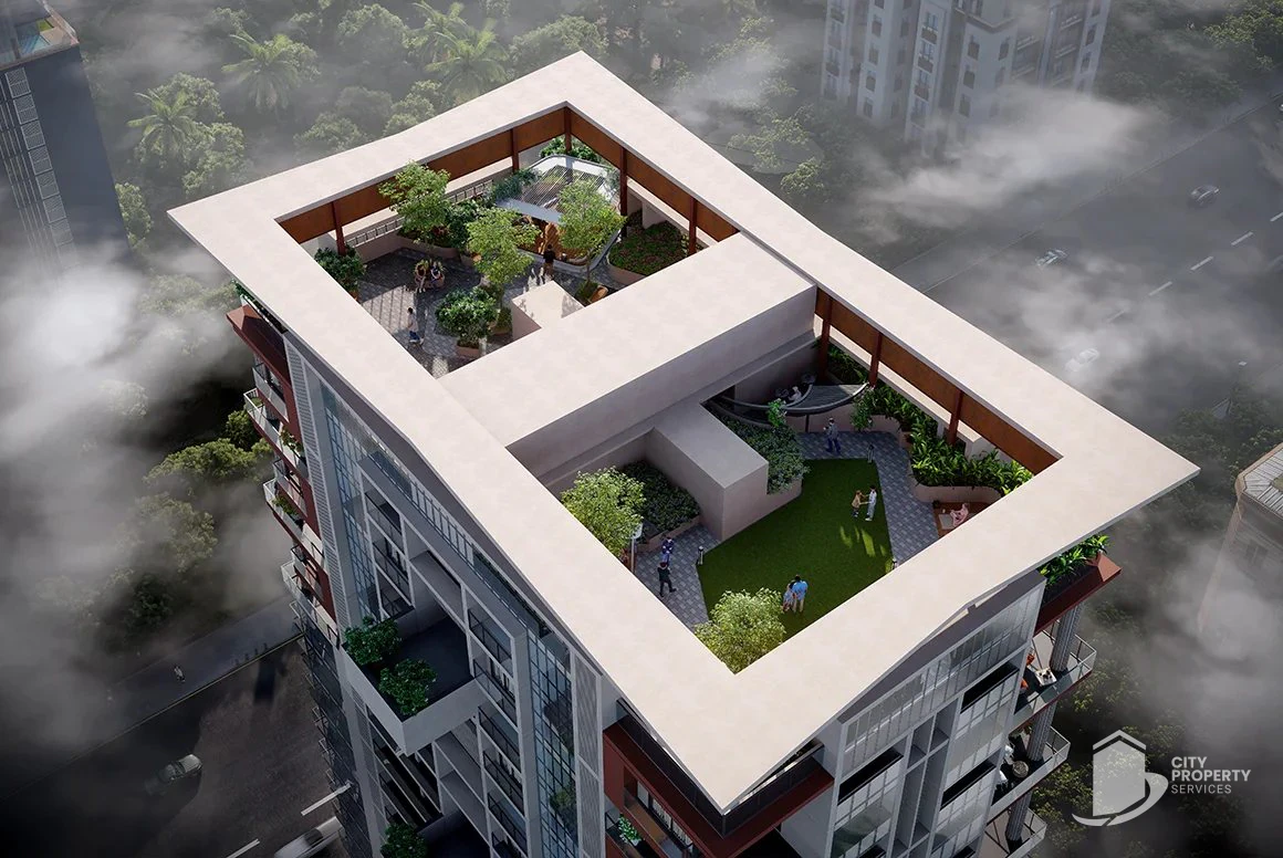 Page 22, Vaishnodevi Circle, rooftop | City Property Services