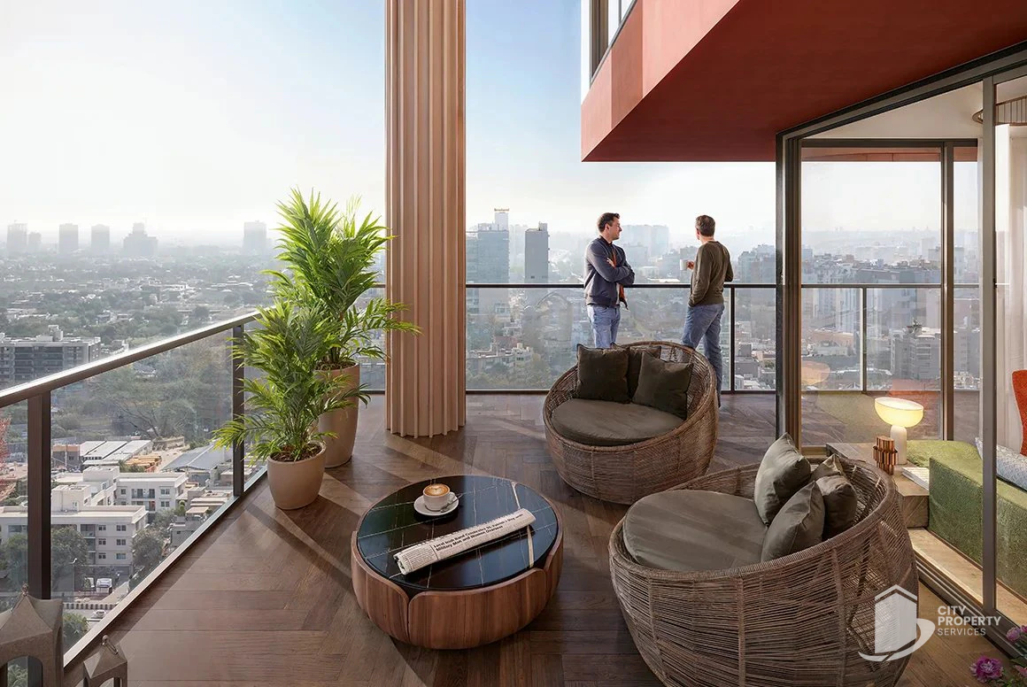 Page 22, Vaishnodevi Circle, balcony | City Property Services