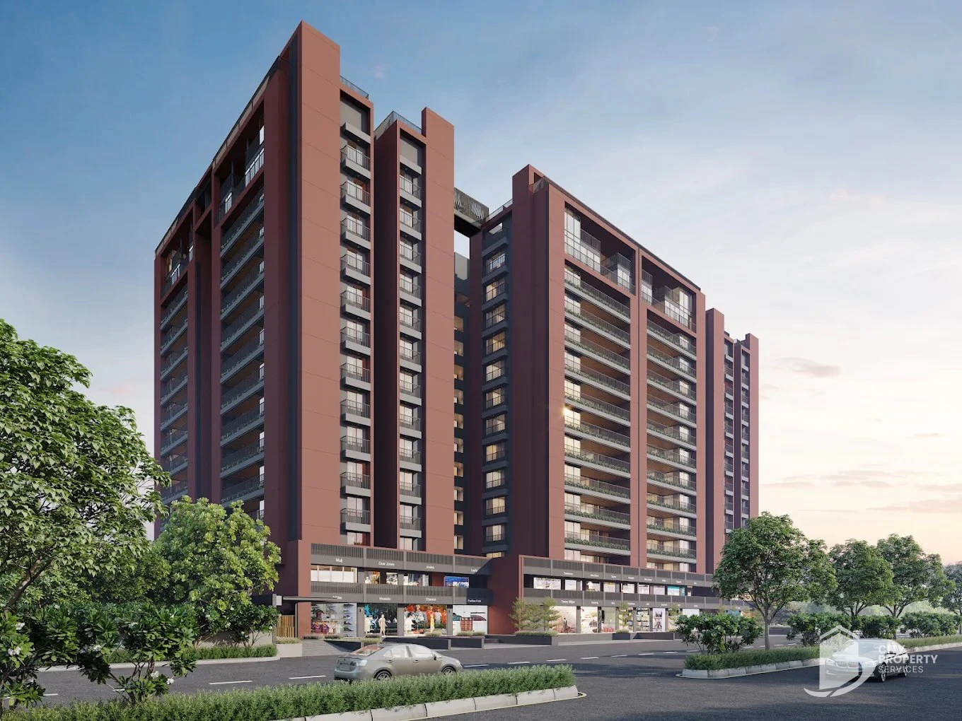 Panache, Vaishnodevi Circle, exterior | City Property Services