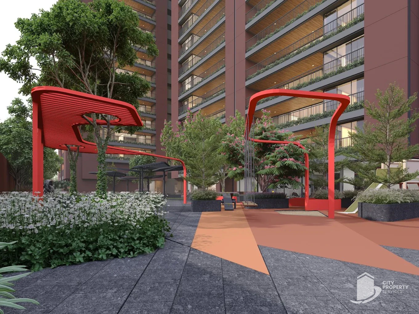Panache, Vaishnodevi Circle, landscape | City Property Services