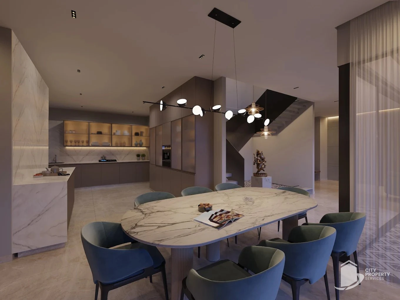 Panache, Vaishnodevi Circle, dining | City Property Services