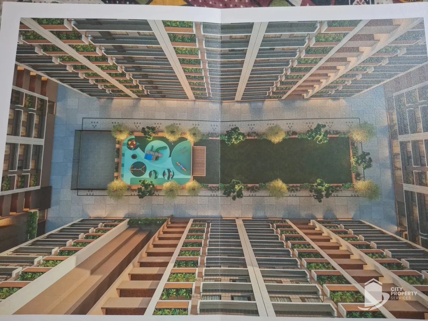 Param Nest, Shilaj, aerial view | City Property Services