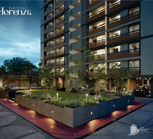 Parishram Florenza, Vaishnodevi Circle, landscape | City Property Services