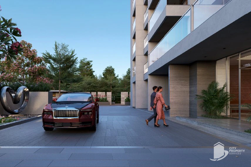 Riviera Crown, Vaishnodevi Circle, entrance | City Property Services