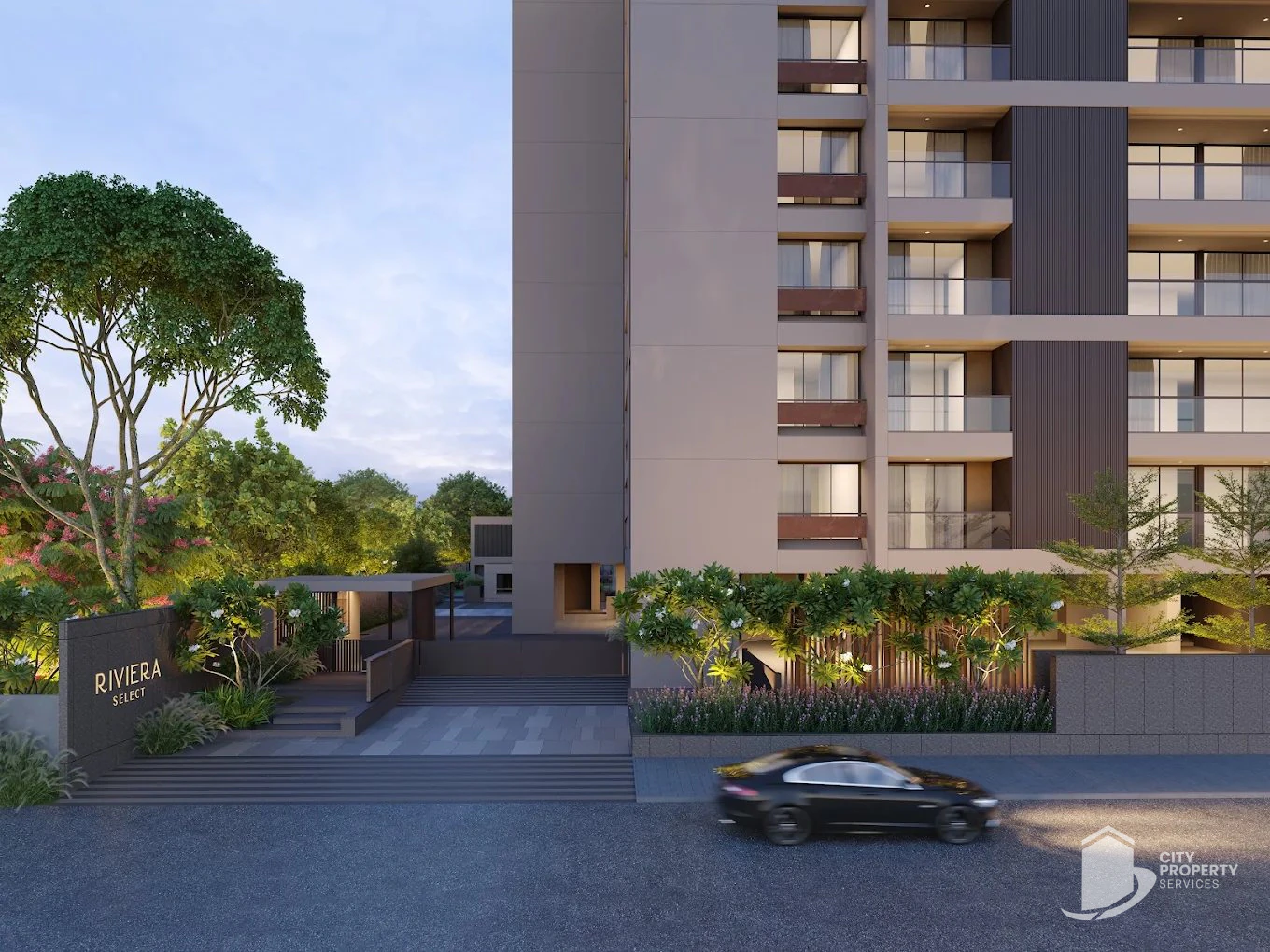 Riviera Select, Ambli, entrance | City Property Services