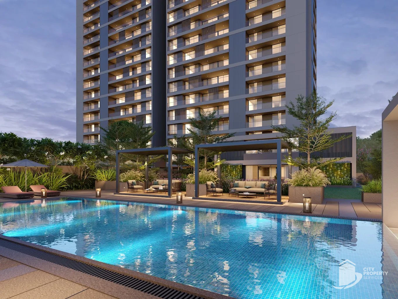 Riviera Select, Ambli, swimming pool | City Property Services