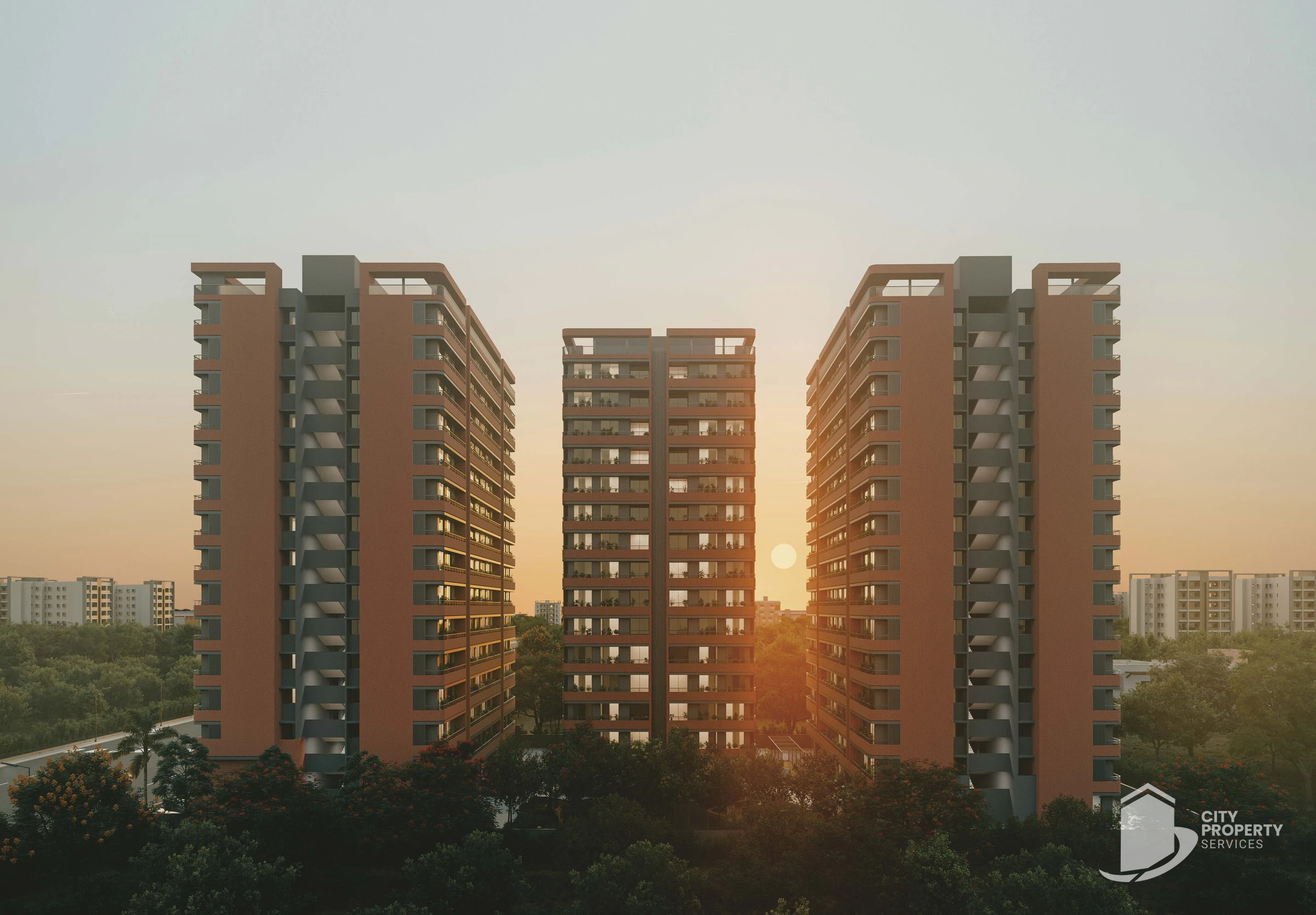 Royal Crown, Vaishnodevi Circle, exterior | City Property Services
