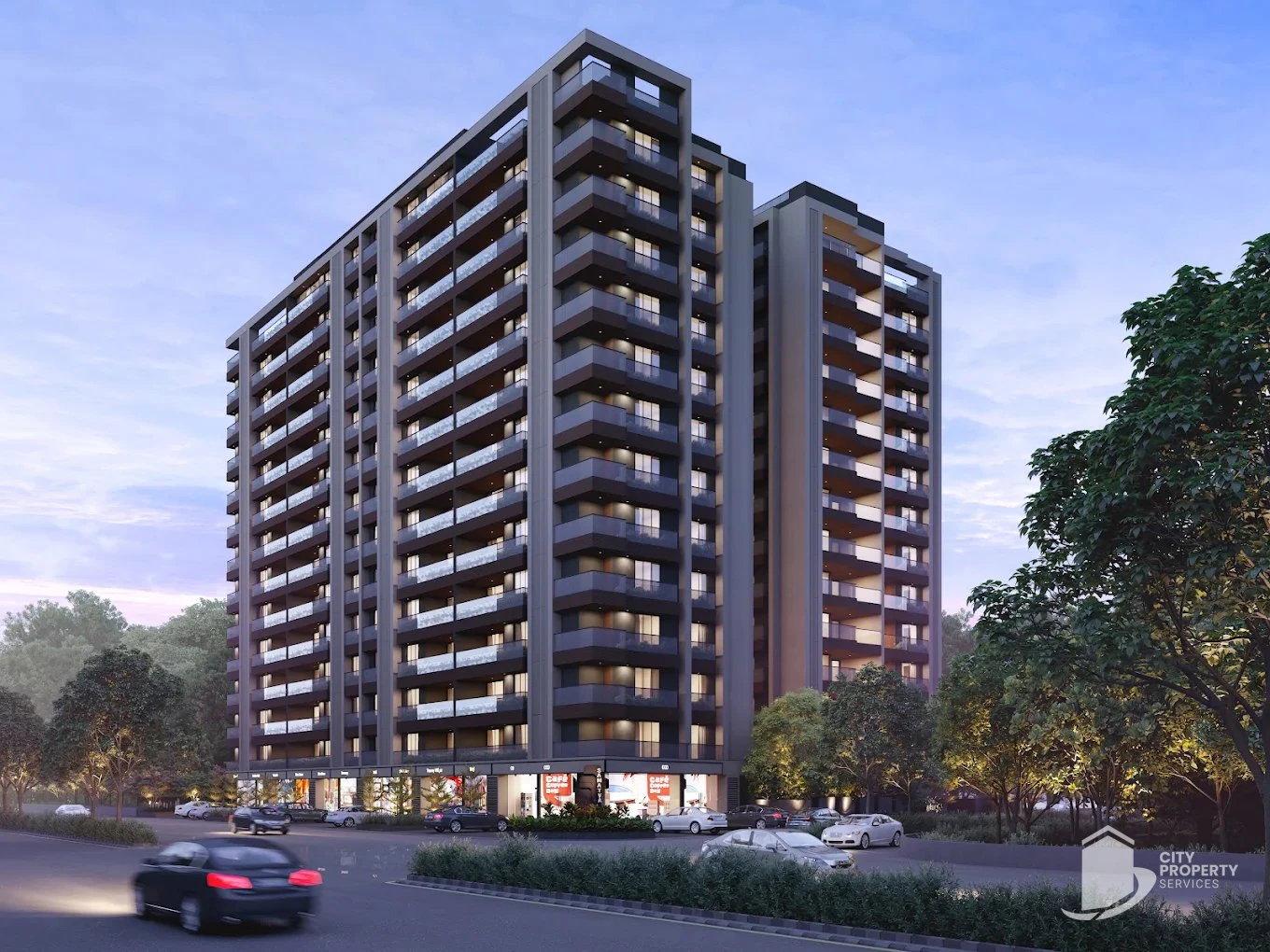 Samatva Amaryllis, Science City, exterior | City Property Services