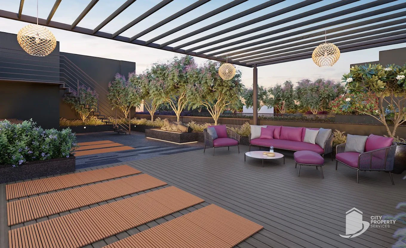 Samatva Amaryllis, Science City, rooftop | City Property Services