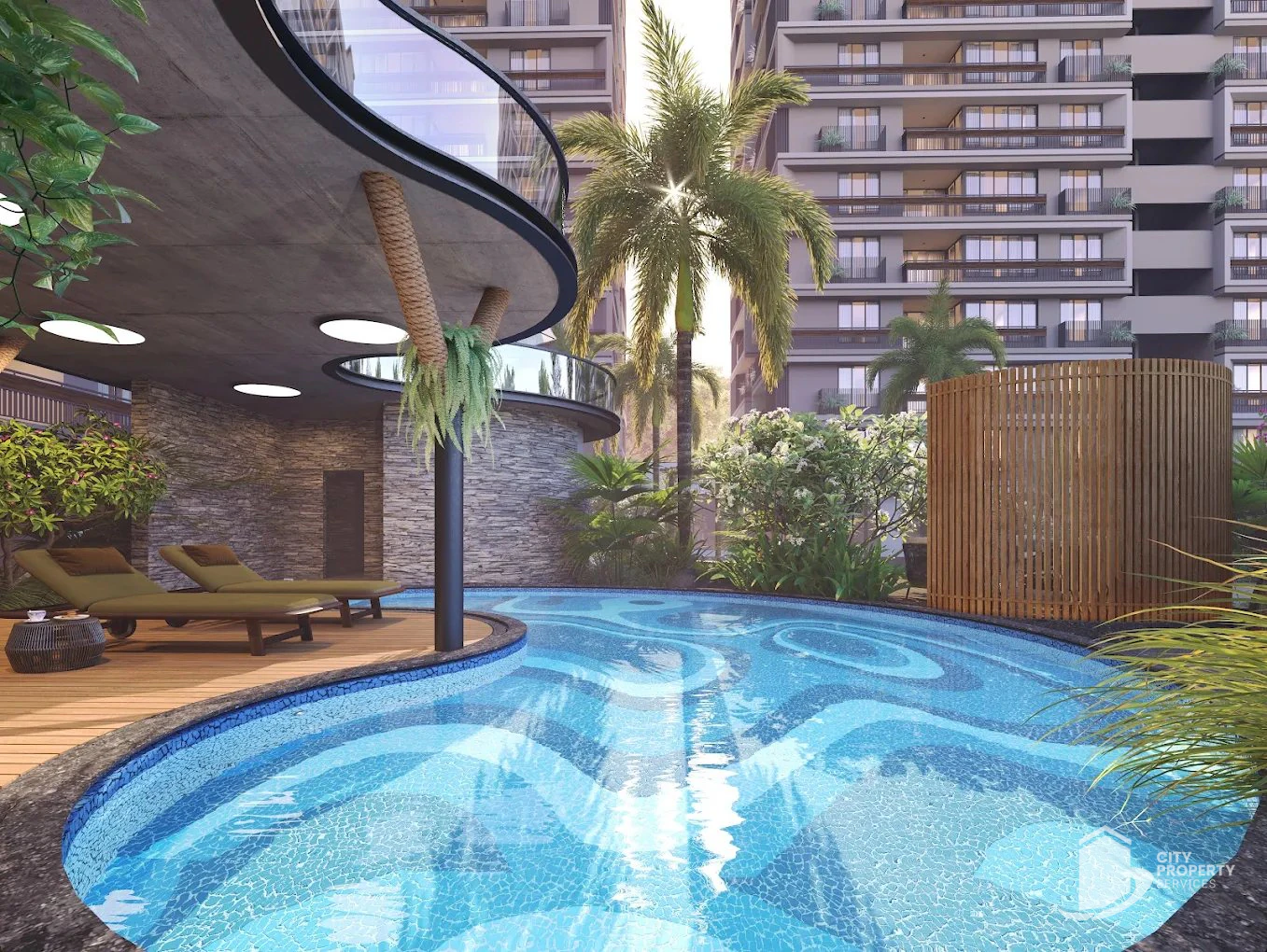 Samatva Magnolia, Ognaj, swimming pool | City Property Services