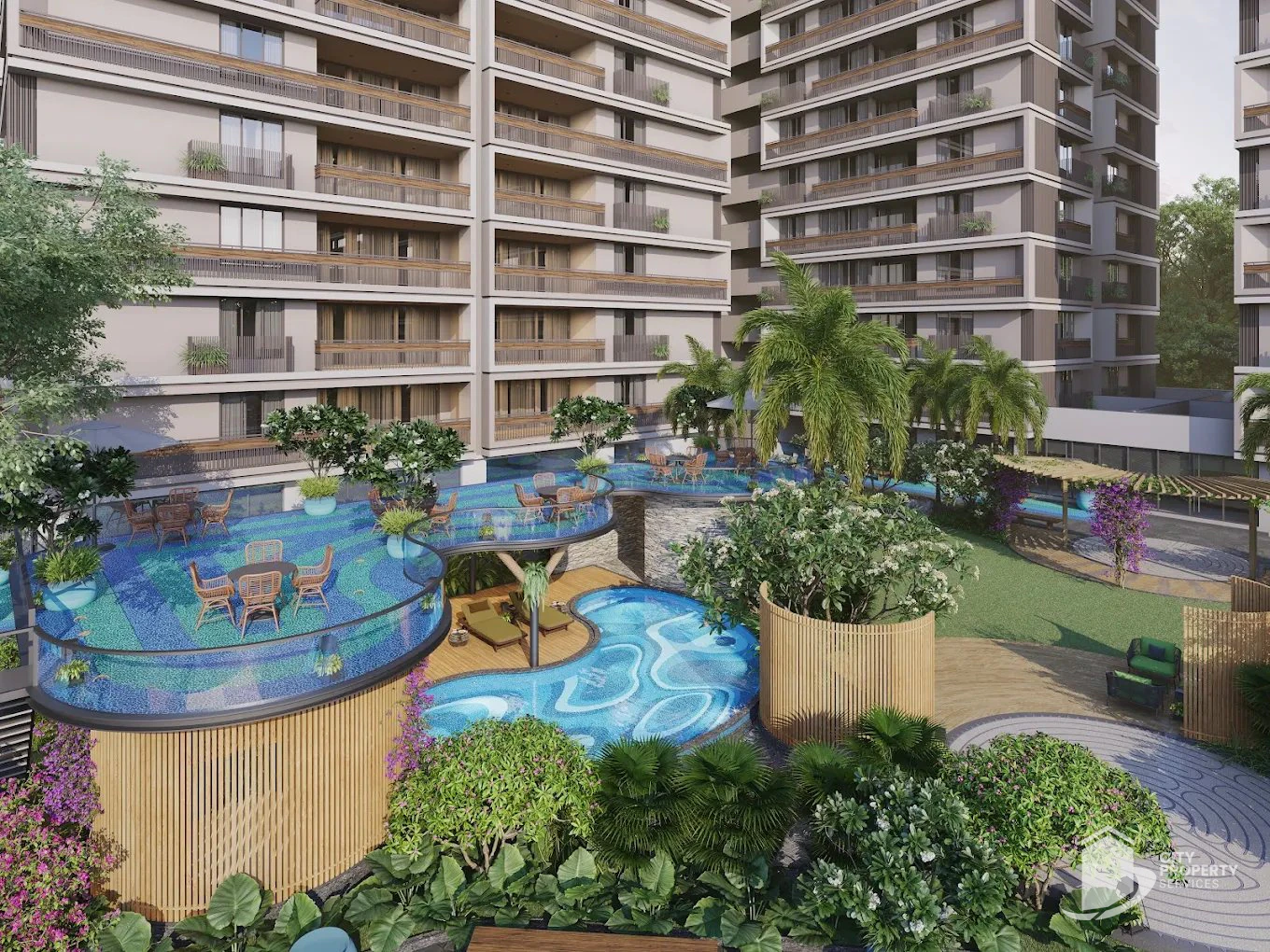 Samatva Magnolia, Ognaj, landscape | City Property Services