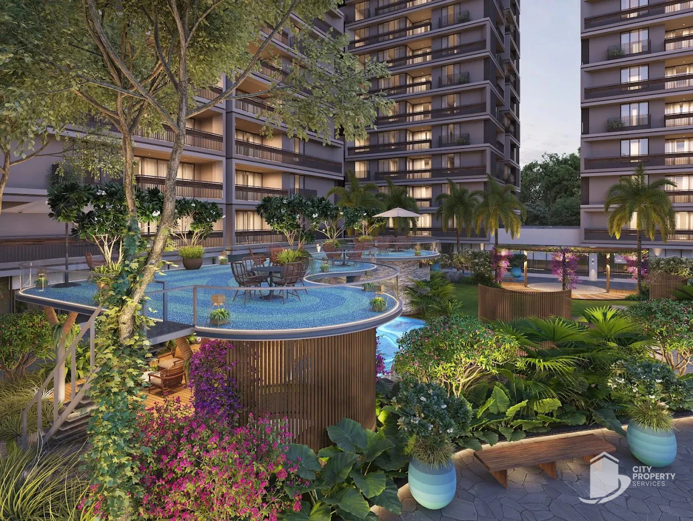 Samatva Magnolia, Ognaj, landscape | City Property Services