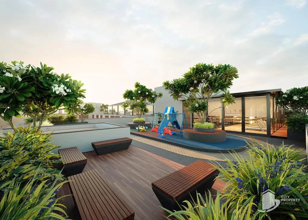 Sarva One26, Vaishnodevi Circle, rooftop | City Property Services