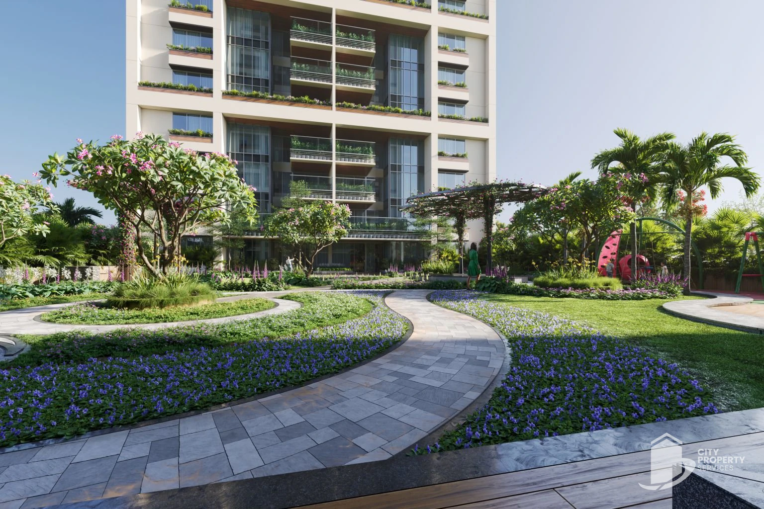 Satatya Syril 2, Vaishnodevi Circle, landscape | City Property Services