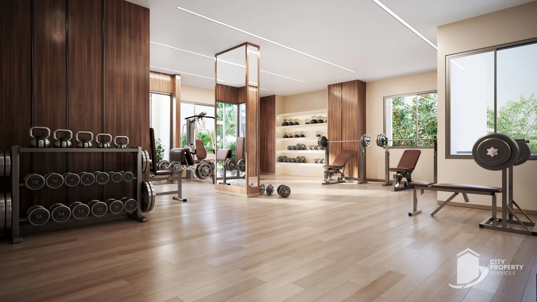 Satatya Syril 2, Vaishnodevi Circle, gym | City Property Services