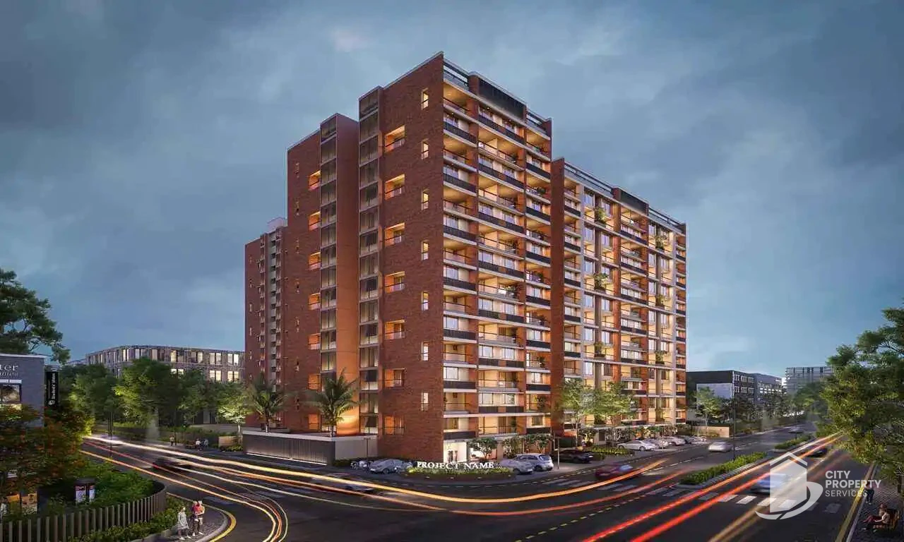 Sculpture, Ognaj, night view | City Property Services
