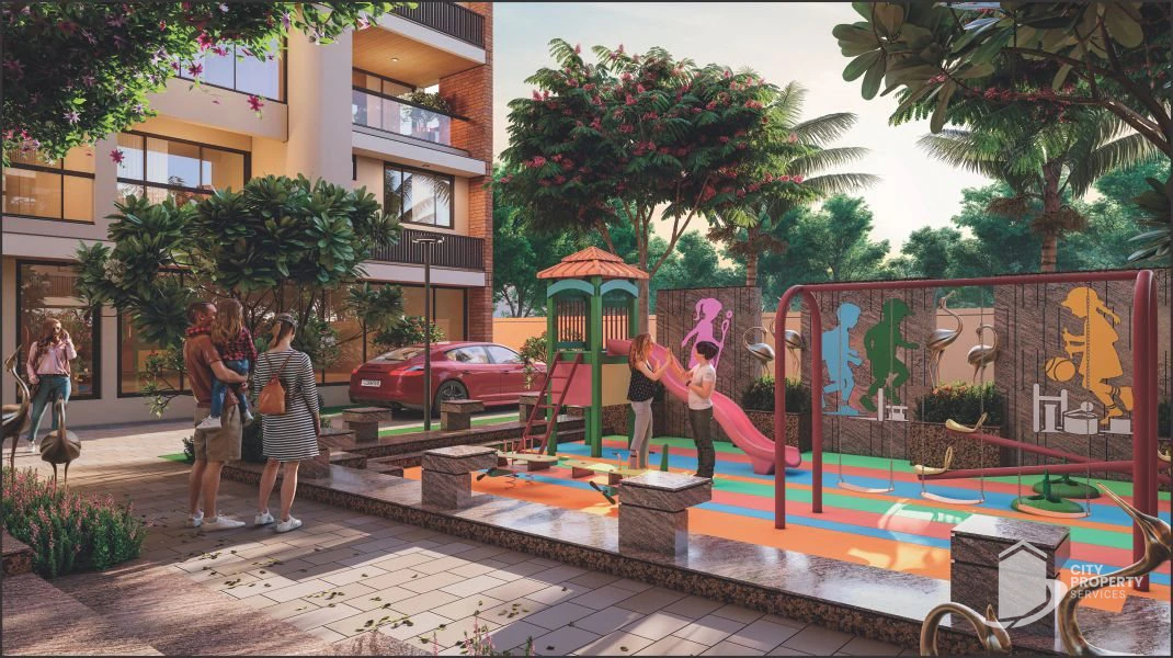 Sculpture, Ognaj, kids' play area | City Property Services