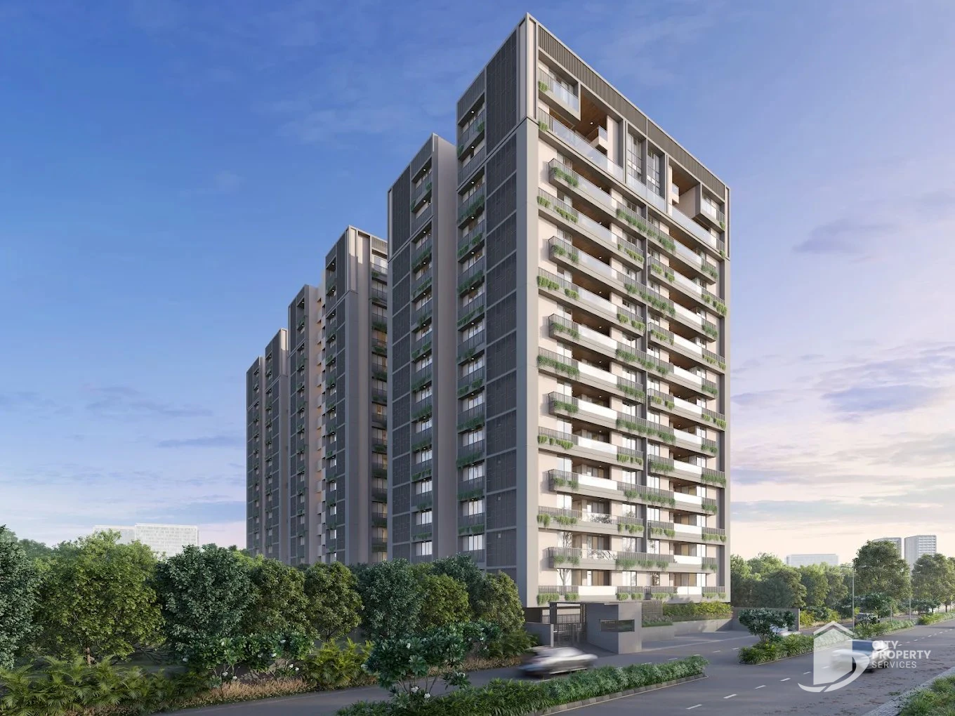 Serenity Status, Vaishnodevi Circle, exterior | City Property Services