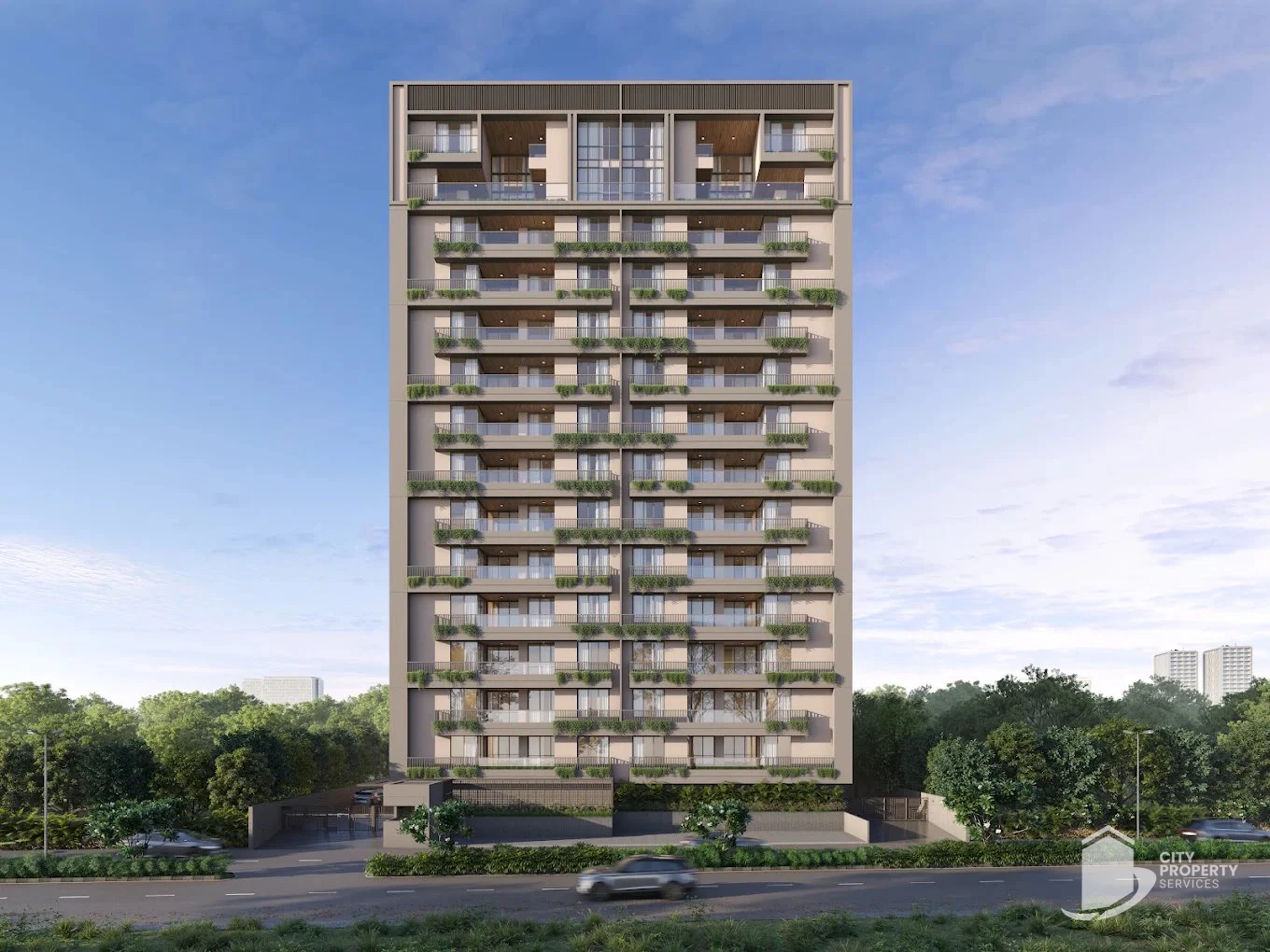 Serenity Status, Vaishnodevi Circle, exterior | City Property Services