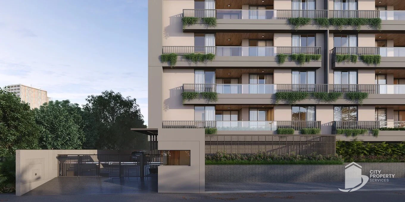 Serenity Status, Vaishnodevi Circle, entrance | City Property Services