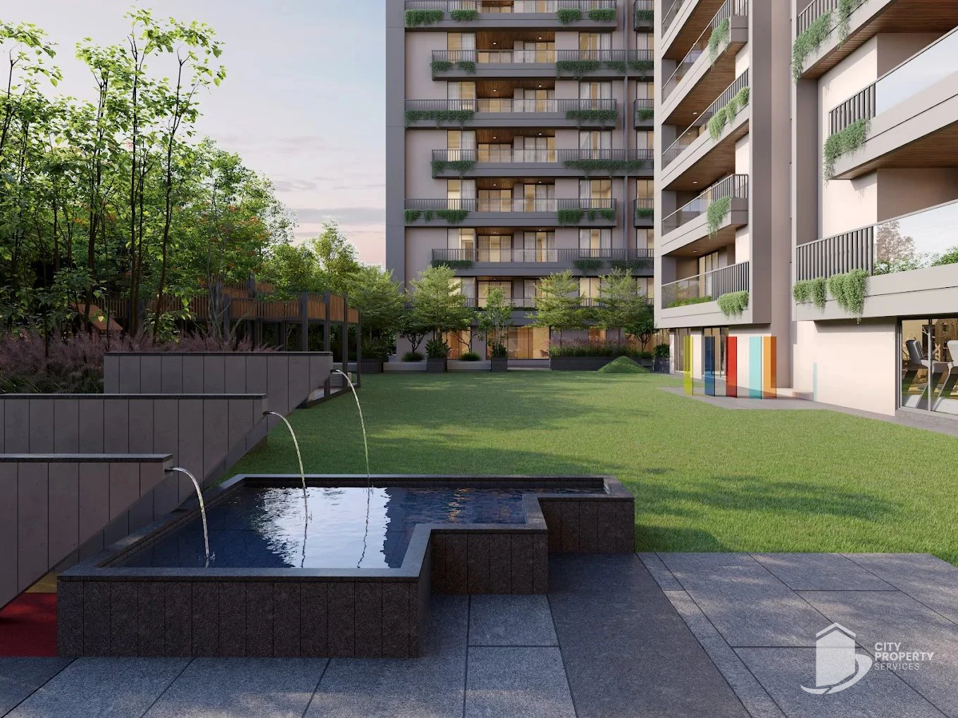 Serenity Status, Vaishnodevi Circle, landscape | City Property Services