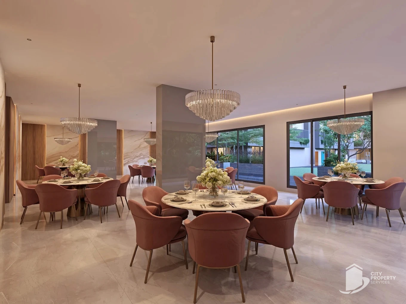 Serenity Status, Vaishnodevi Circle, dining | City Property Services