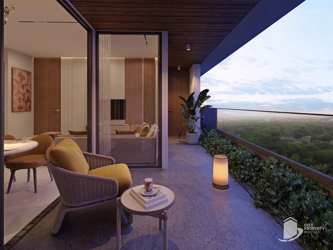 Serenity Status, Vaishnodevi Circle, balcony | City Property Services