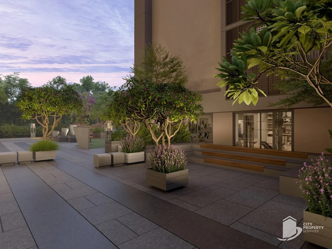 Serenity Status, Vaishnodevi Circle, landscape | City Property Services