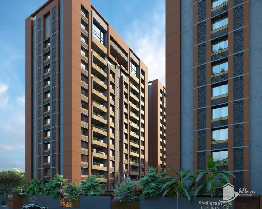 Shaligram Luxuria, Ambli, entrance | City Property Services