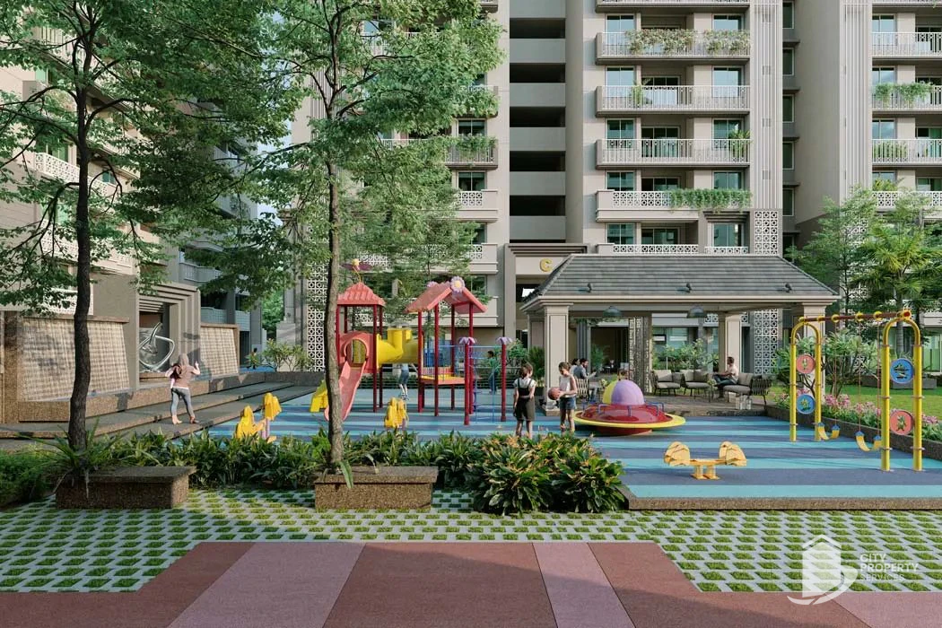 Sharanya Altura, Shilaj, kids' play area | City Property Services