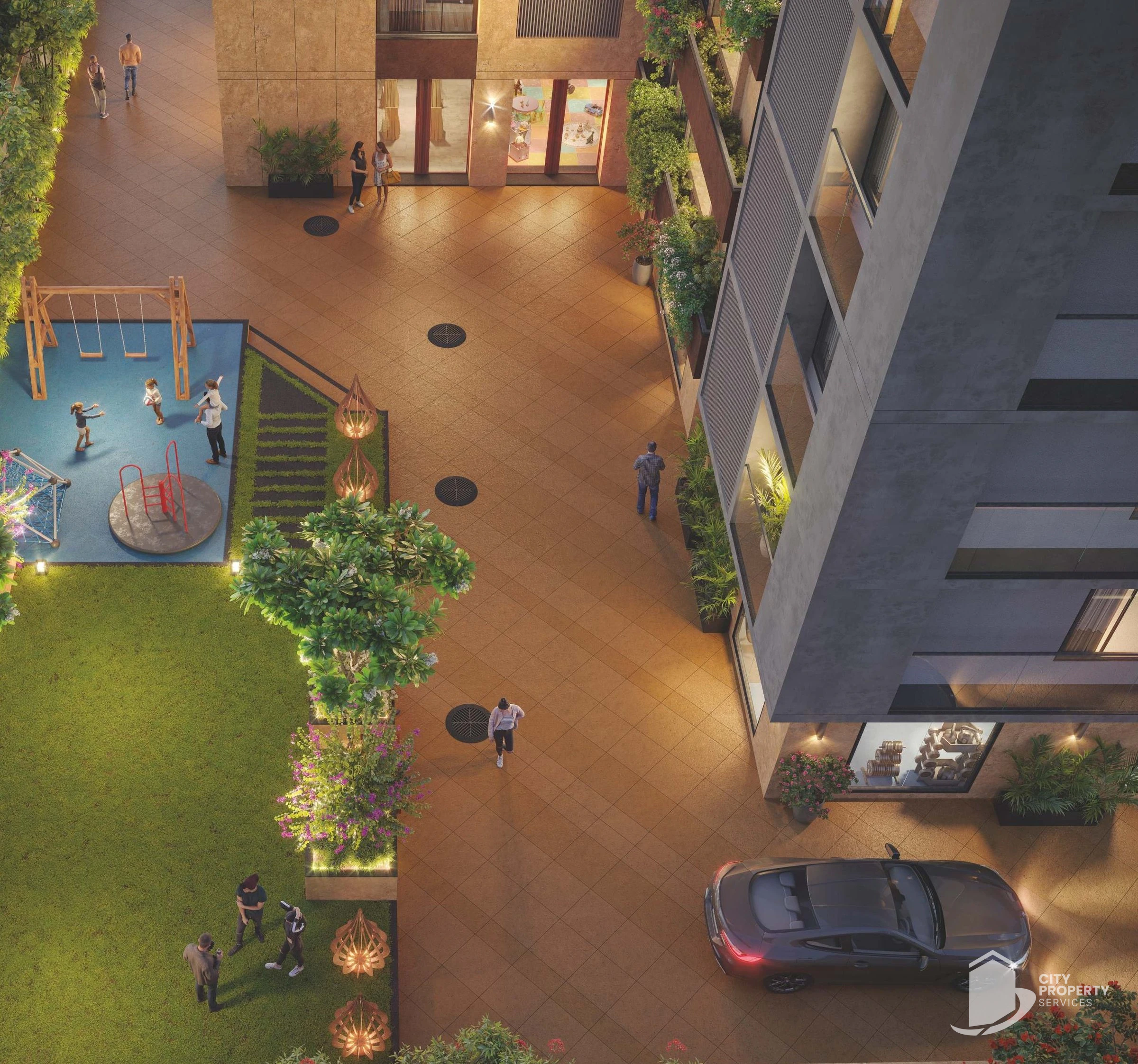 Sharanya Kadamb, Shilaj, landscape | City Property Services