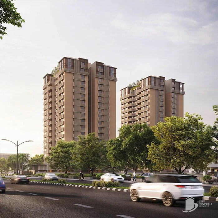 Sharanya Skyvue, Thaltej, exterior | City Property Services