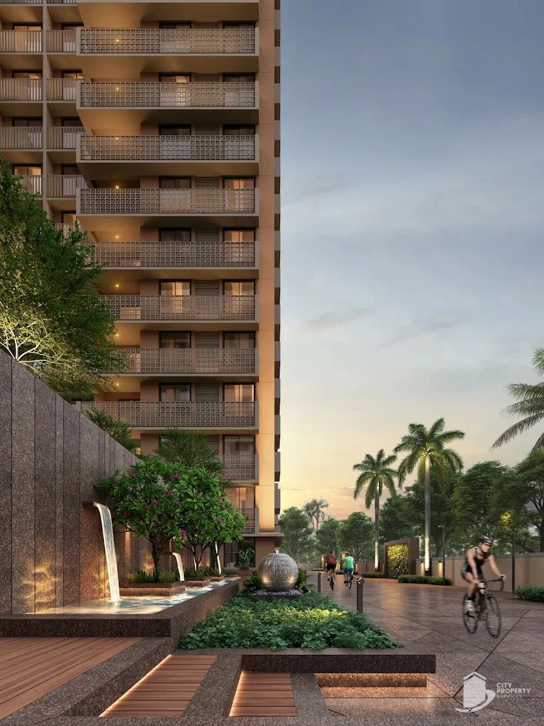 Sharanya Skyvue, Thaltej, landscape | City Property Services