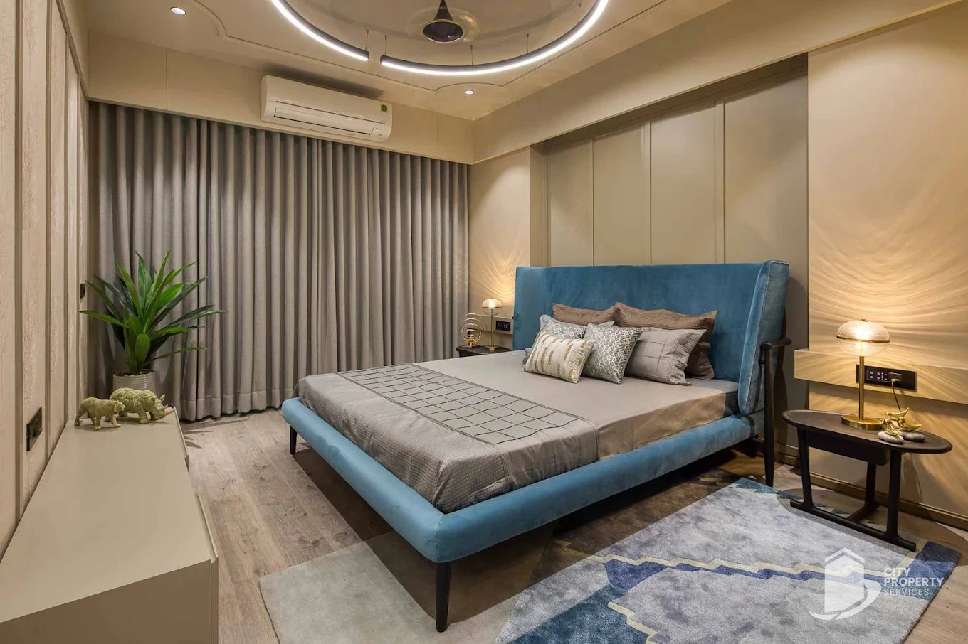 Sharanya Skyvue, Thaltej, bedroom | City Property Services