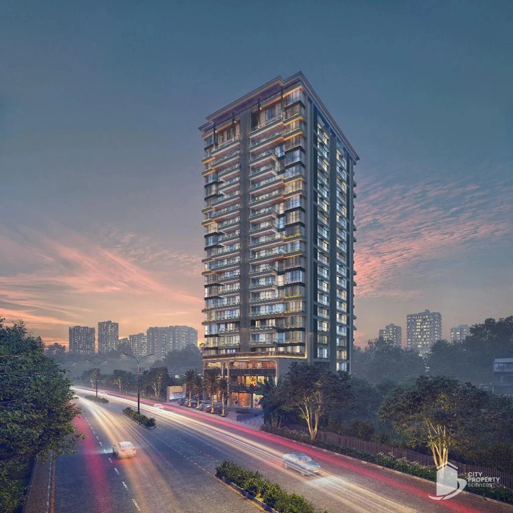 Shashwat Evana, Khoraj, night view | City Property Services