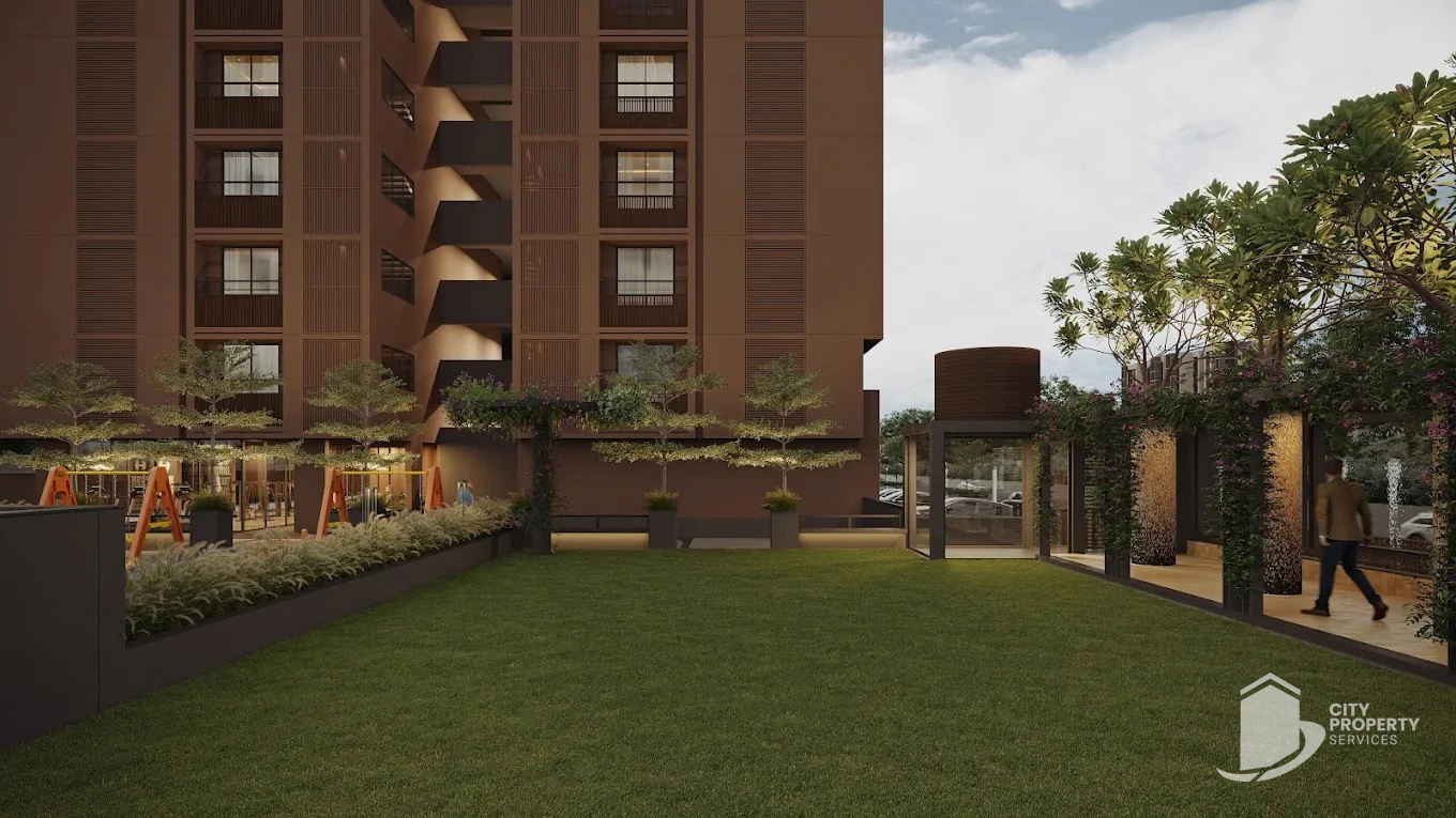 Shilp Paradise, Sindhu Bhavan Road, landscape | City Property Services