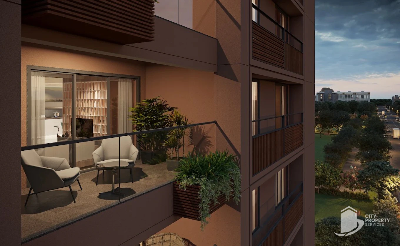 Shilp Paradise, Sindhu Bhavan Road, balcony | City Property Services