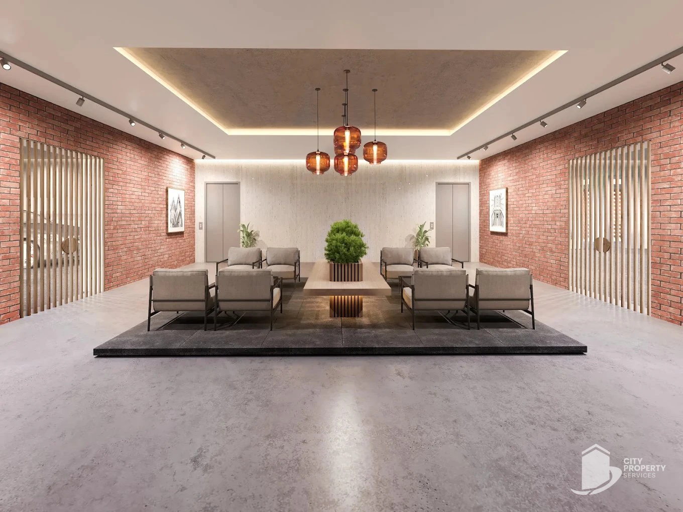 Shivalik Edge, Bopal, lobby | City Property Services