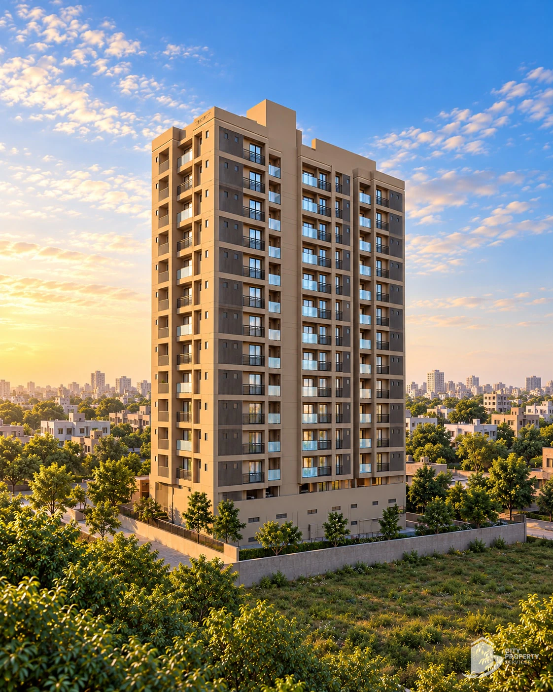 Shreekar Aspire, Bhadaj, exterior | City Property Services