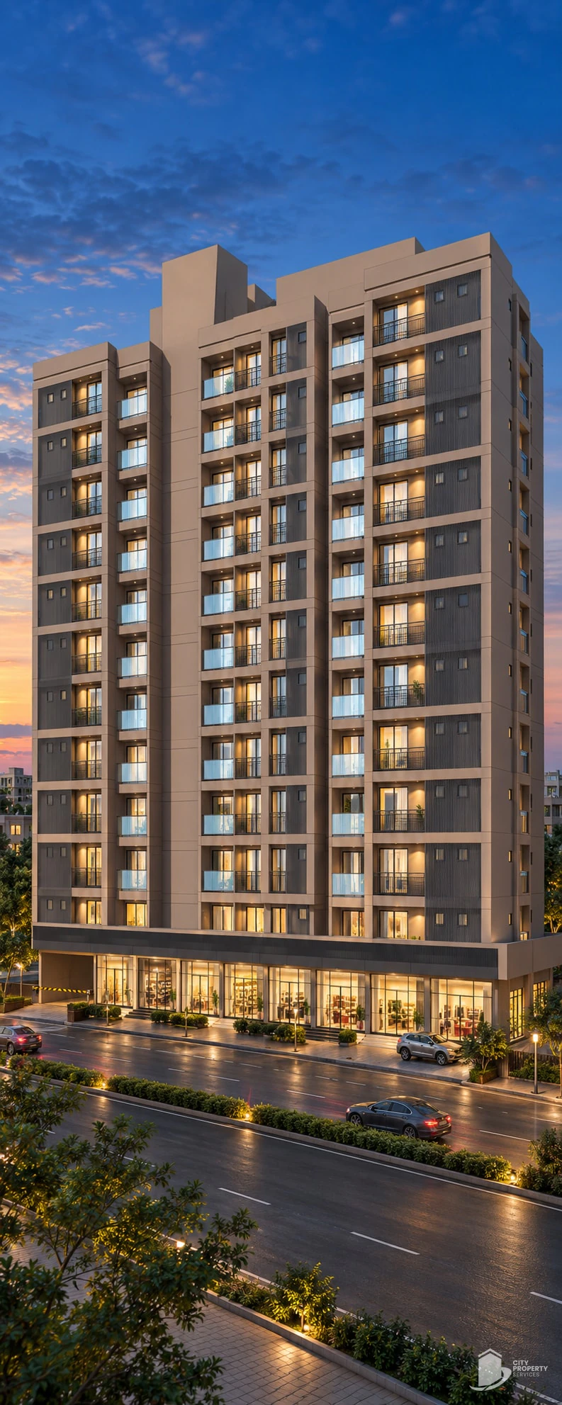 Shreekar Aspire, Bhadaj, exterior | City Property Services