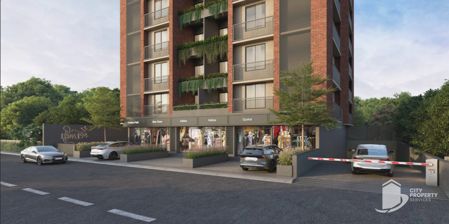Shreemad 94, Bhadaj, entrance | City Property Services
