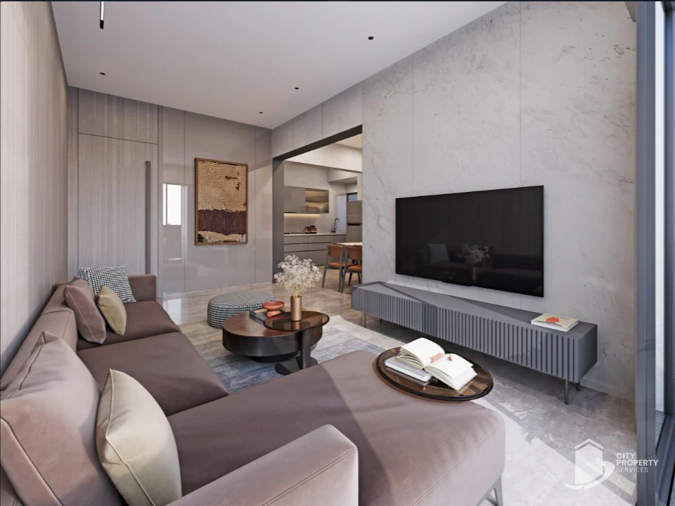 Shreemad 94, Bhadaj, living room | City Property Services