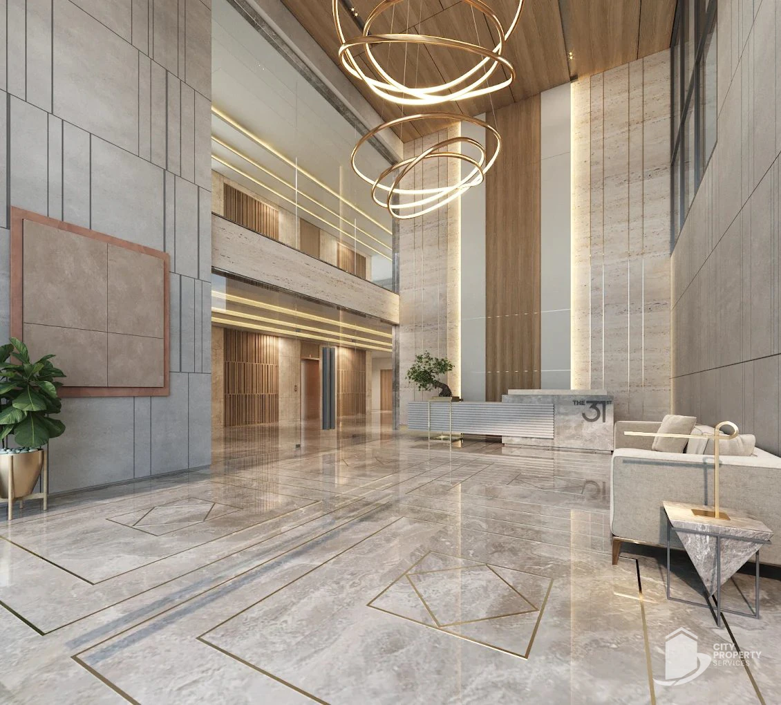 The 31st, Thaltej, lobby | City Property Services