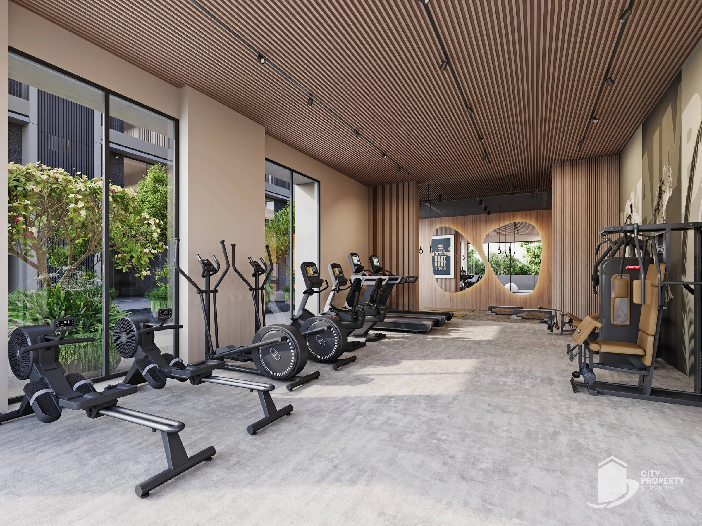 The Beaumonde, Thaltej, gym | City Property Services