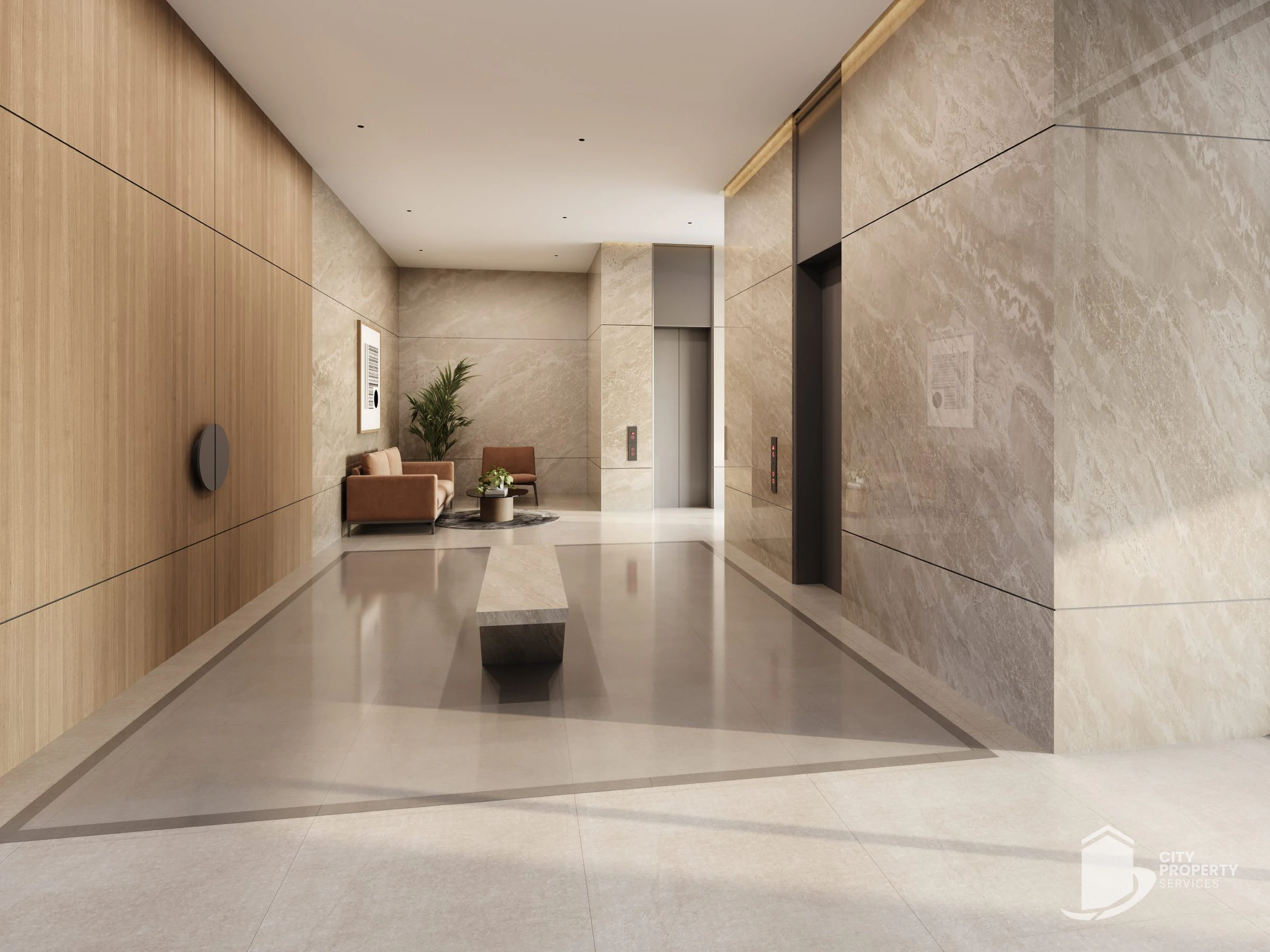 The Beaumonde, Thaltej, lobby | City Property Services