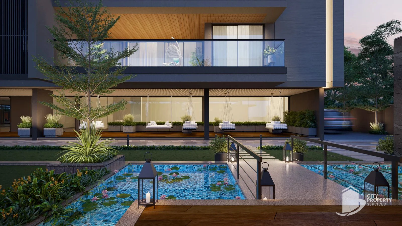The Evara, Ognaj, landscape | City Property Services