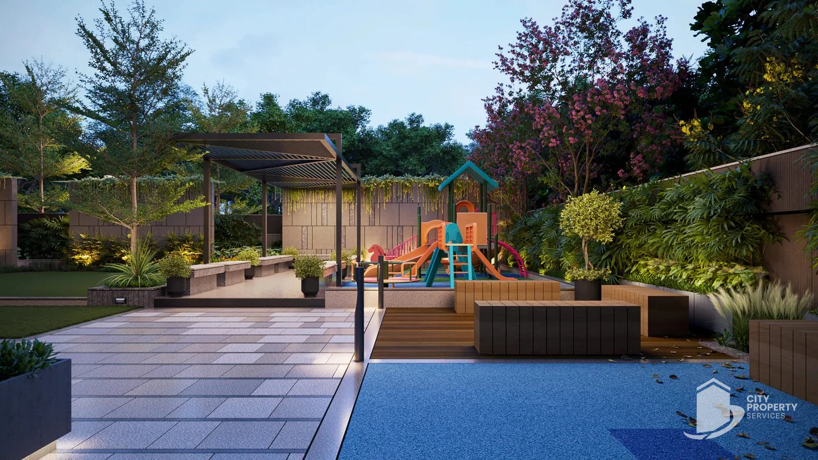 The Evara, Ognaj, kids' play area | City Property Services