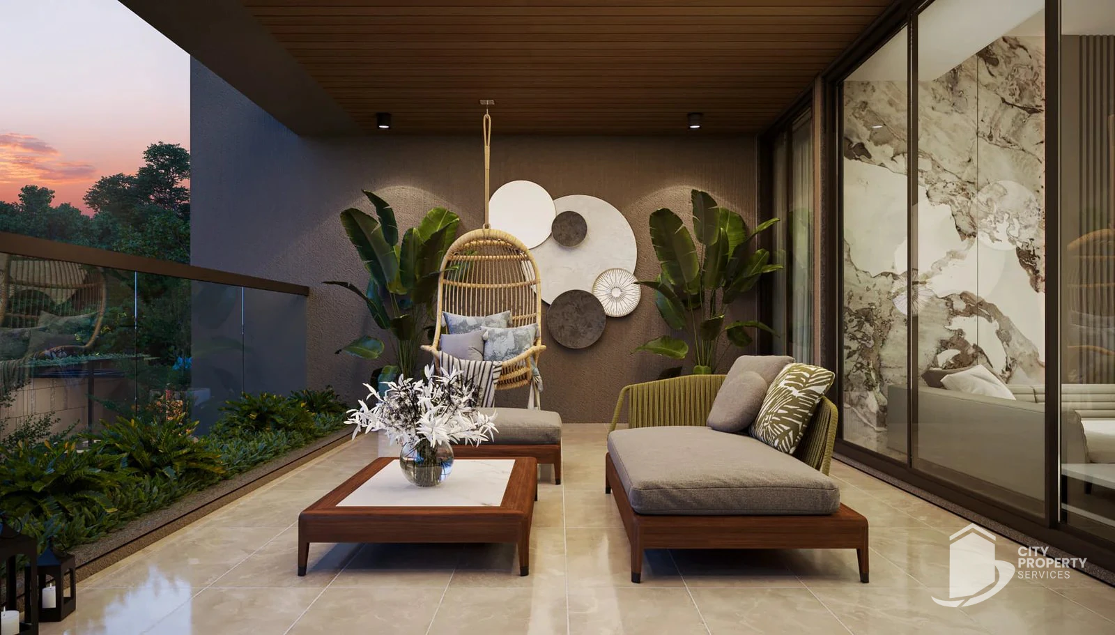 The Evara, Ognaj, balcony | City Property Services
