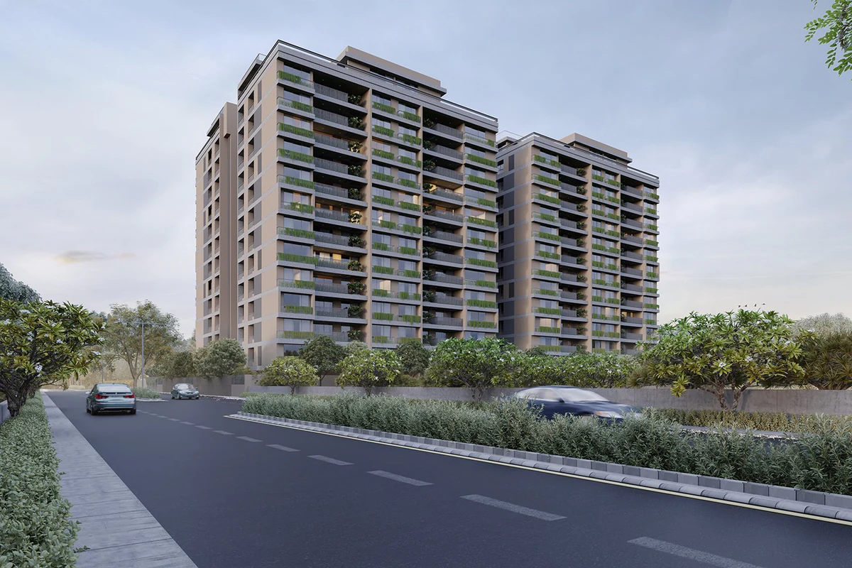 The Gold Sky Villa, Science City | City Property Services